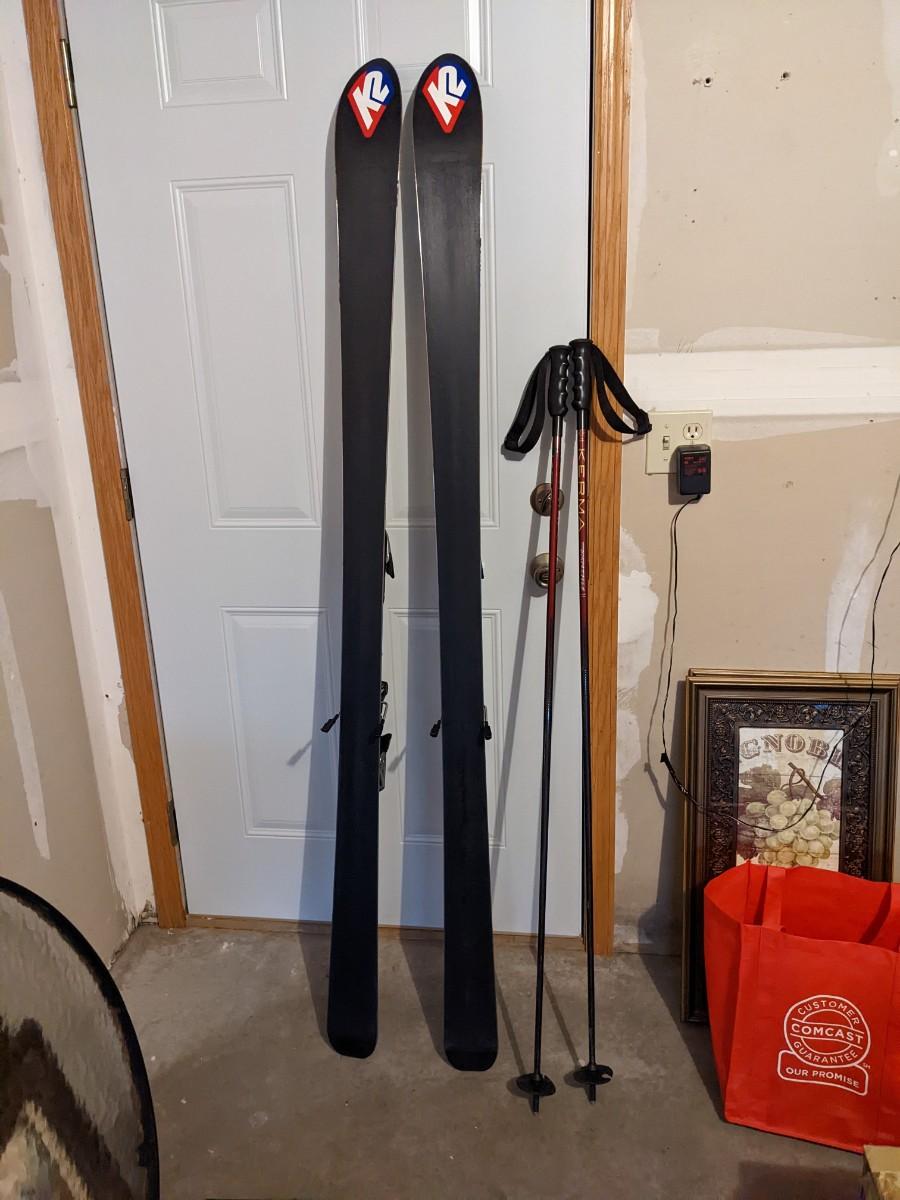 K2 Axis XP 16mm Skis with Biometric Comp 1400 Bindings