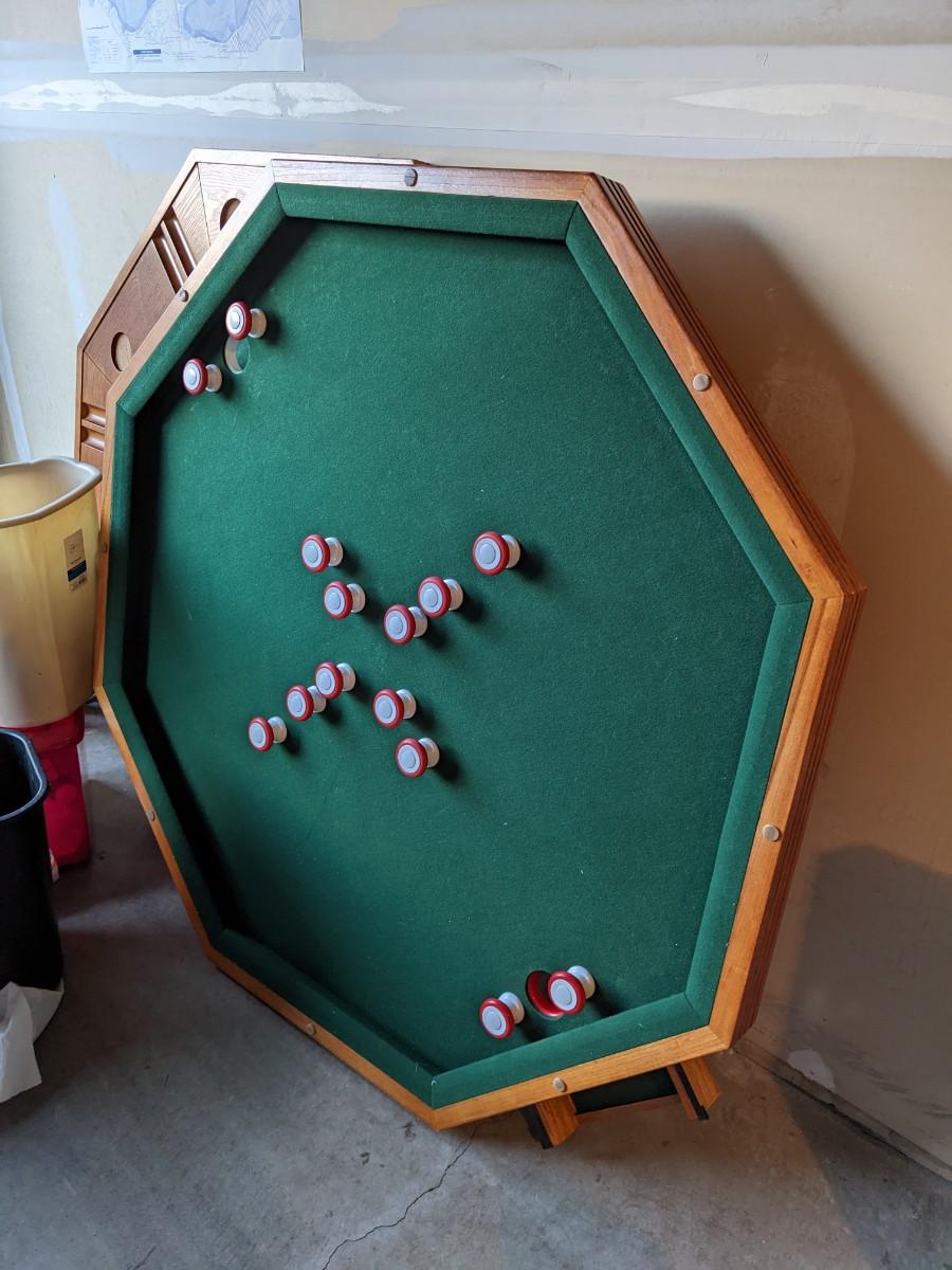 Quality Mizerak Bumper Pool and Poker Table
