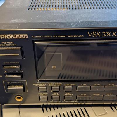 Vintage Pioneer VSX-3300 A/V Stereo Receiver 5-Band Graphic Equalizer