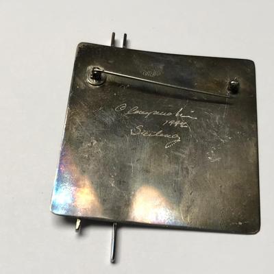 STERLING SILVER BROOCH