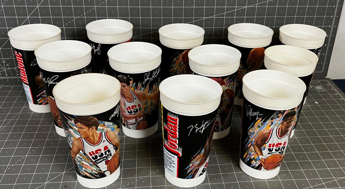 McDonalds Olympic Dream Team Collector Cup Set