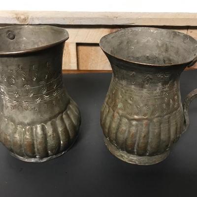 ANTIQUE MID EASTERN MUGS