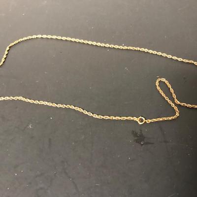 14KT GOLD NECKLACE