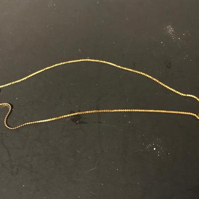14KT GOLD NECKLACE
