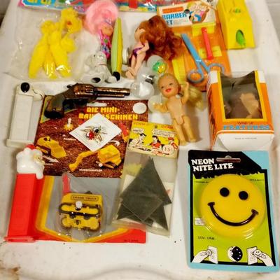 LOT 107  LARGE LOT OF MISC. MOSTLY TOYS