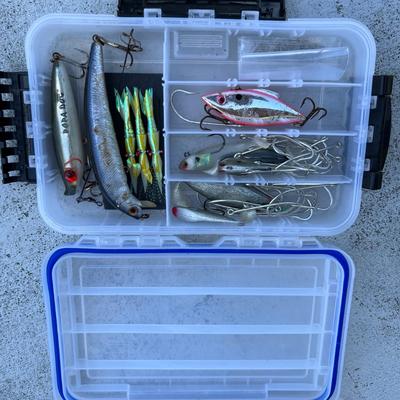 Plano Fishing Tackle Box Filled with Fishing Lures and More (G-JM)