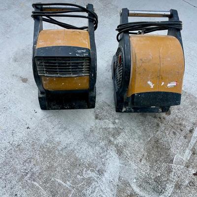 A Matching Pair of Lasko Pro Performance Fans (G-NM)