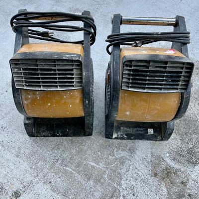 A Matching Pair of Lasko Pro Performance Fans (G-NM)