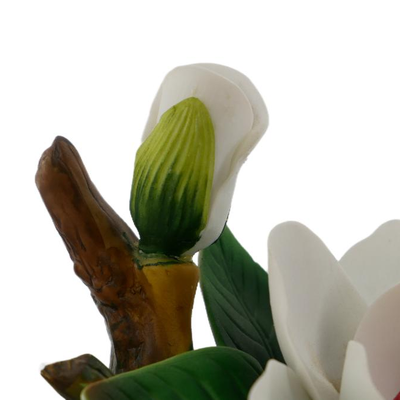 YH Hummingbird and Flowers Figurines with Stand