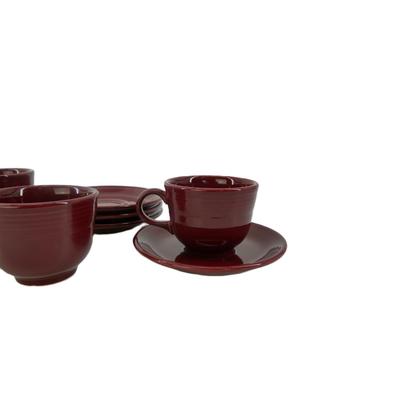 Set of Fiesta Cups and Saucers