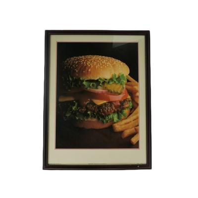 "Hamburger" by Allan Krosnick Lithograph