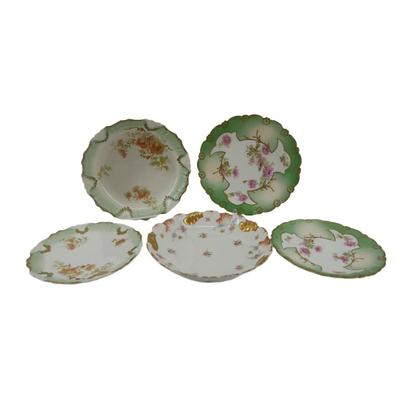 Antique and Vintage Limoges Porcelain Plates and Bowls