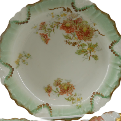 Antique and Vintage Limoges Porcelain Plates and Bowls