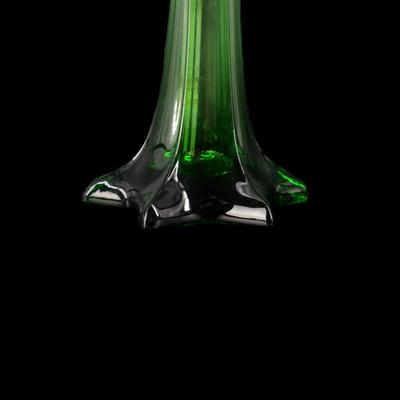 Single Stem Flower Green Vase