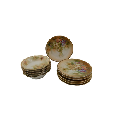 Antique Porcelain Plates and Bowls