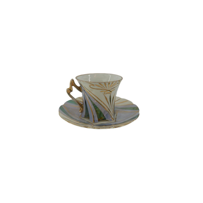 Vintage Art Deco Style Teacup and Saucer