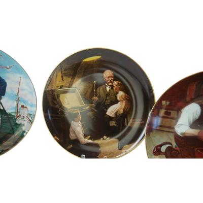 Vintage Norman Rockwell Plates 
