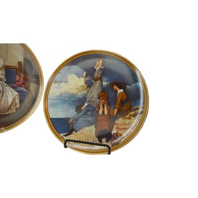 Vintage Norman Rockwell Plates 