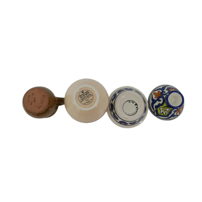 Small Cultural Pots and Spice Holder