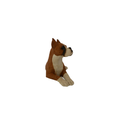 Handmade Boxer Dog Sculpture