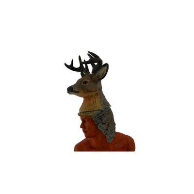 Vintage Ski Country Deer Decanter