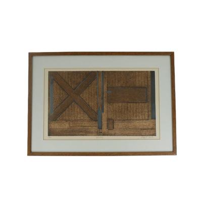 "Barn Door" by S. Martin Friedman Limited Edition Signed Art