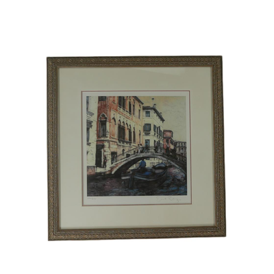 "Corte Canale" by Ernesto Rodriguez Signed Limited Edition Giclee w/ COA