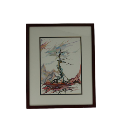 "Tree" by Olga Alexandrova Limited Edition Watercolor GiclÃ©e