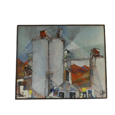 Original Gatti oil on board 