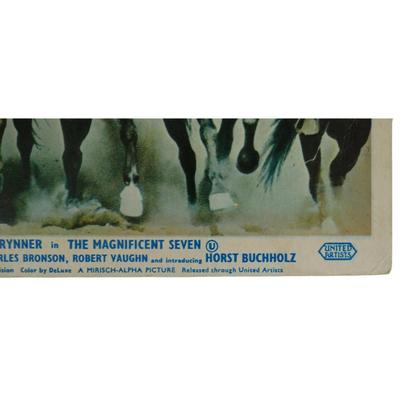 "The Magnificent Seven" (c. 1960) Lobby Card Movie Print