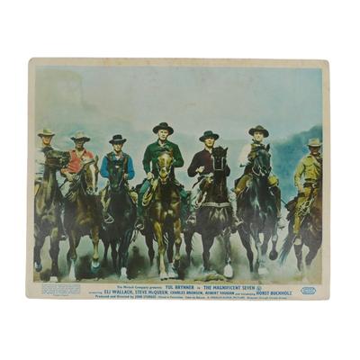 "The Magnificent Seven" (c. 1960) Lobby Card Movie Print