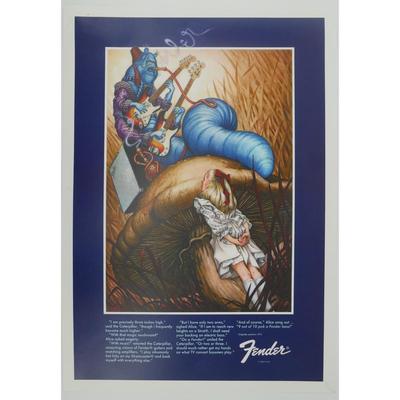 (4 pcs) Fairytale Fender Posters