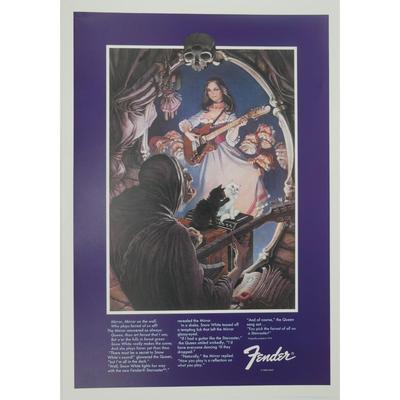 (4 pcs) Fairytale Fender Posters