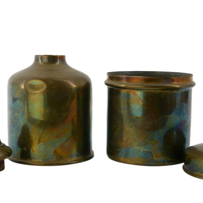 Vintage Tin Canisters 