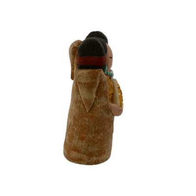 Handmade Signed Native American Corn Maiden Figurine