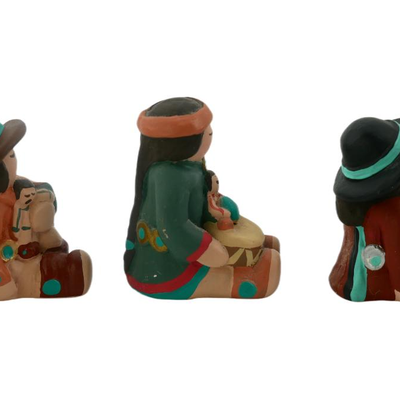 Miniature Native American Figurines