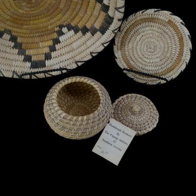 Handmade Tohono O'odham and Papago Baskets