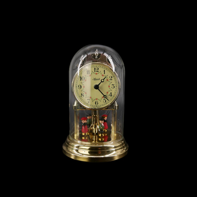 Hermle German Clock with Spinning Miniature People