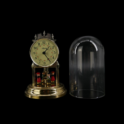 Hermle German Clock with Spinning Miniature People