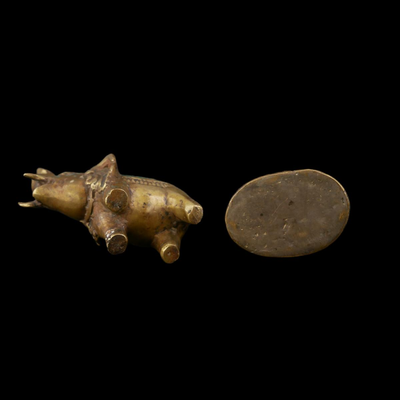Vintage Metal Thai Figurines