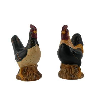 Rooster and Hen Salt and Pepper Shakers