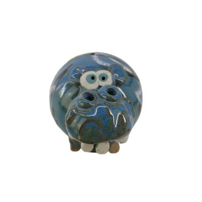 Art Pottery Hippo Piggy Bank