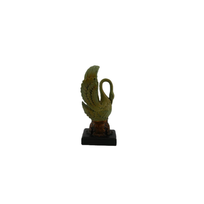 Green Swan Statue