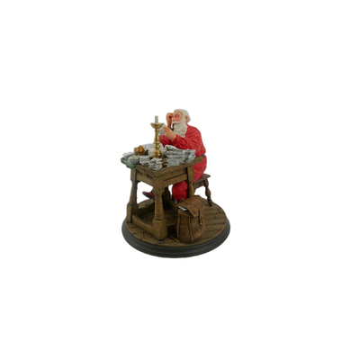 Vintage Norman Rockwell Santa Claus Statue