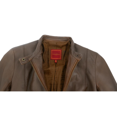 Cole Haan Leather Jacket XS