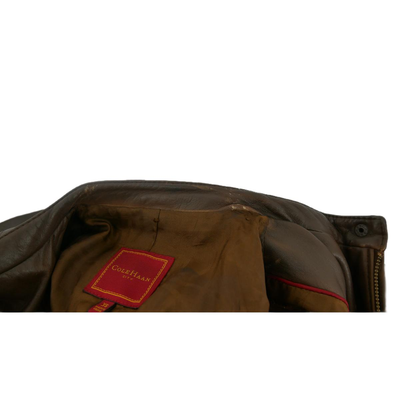 Cole Haan Leather Jacket XS