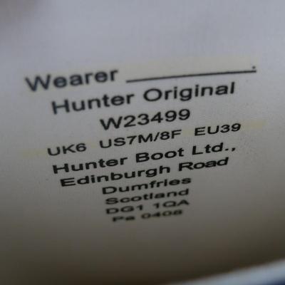 Hunter Rubber Boots