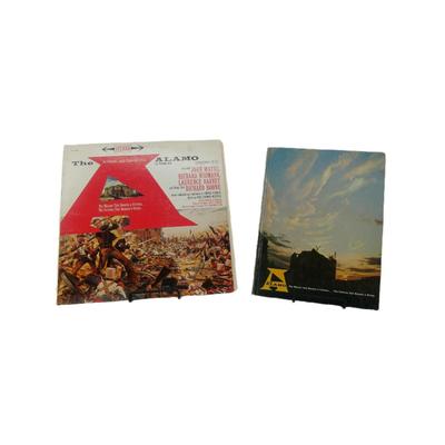 "The Alamo" Original Soundtrack  Record and Book