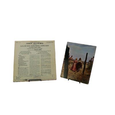 "The Alamo" Original Soundtrack  Record and Book
