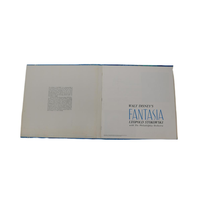 Vintage Disney's "Fantasia" Record Album and Book